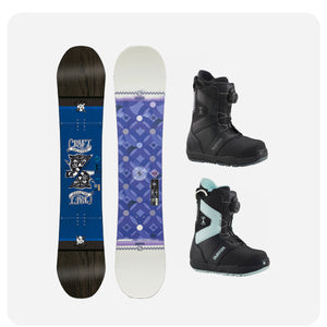 SILVER Snowboard Package